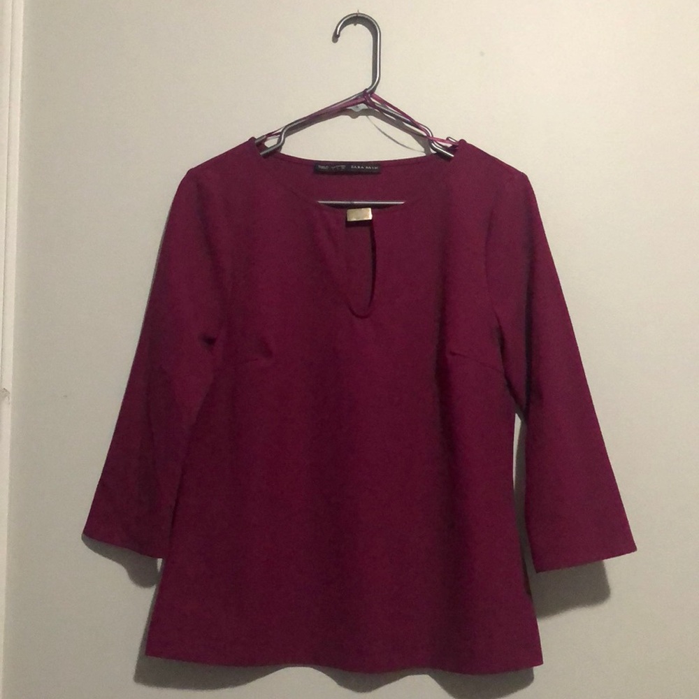 ZARA Basic Blouse